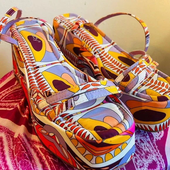 70s Retro Summer Platform Sandals 👡